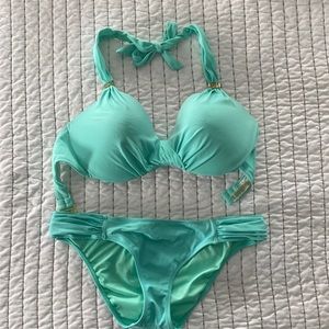 Victoria’s Secret teal bikini